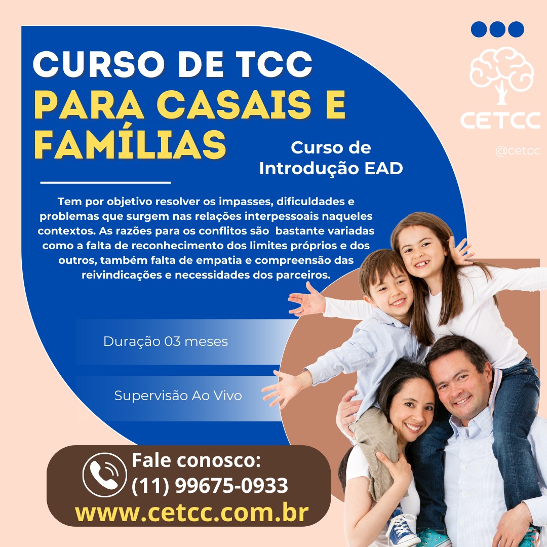 Curso de TCC para Casais e Famílias